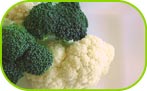 Broccoli & cauliflower chunks mix 5kg